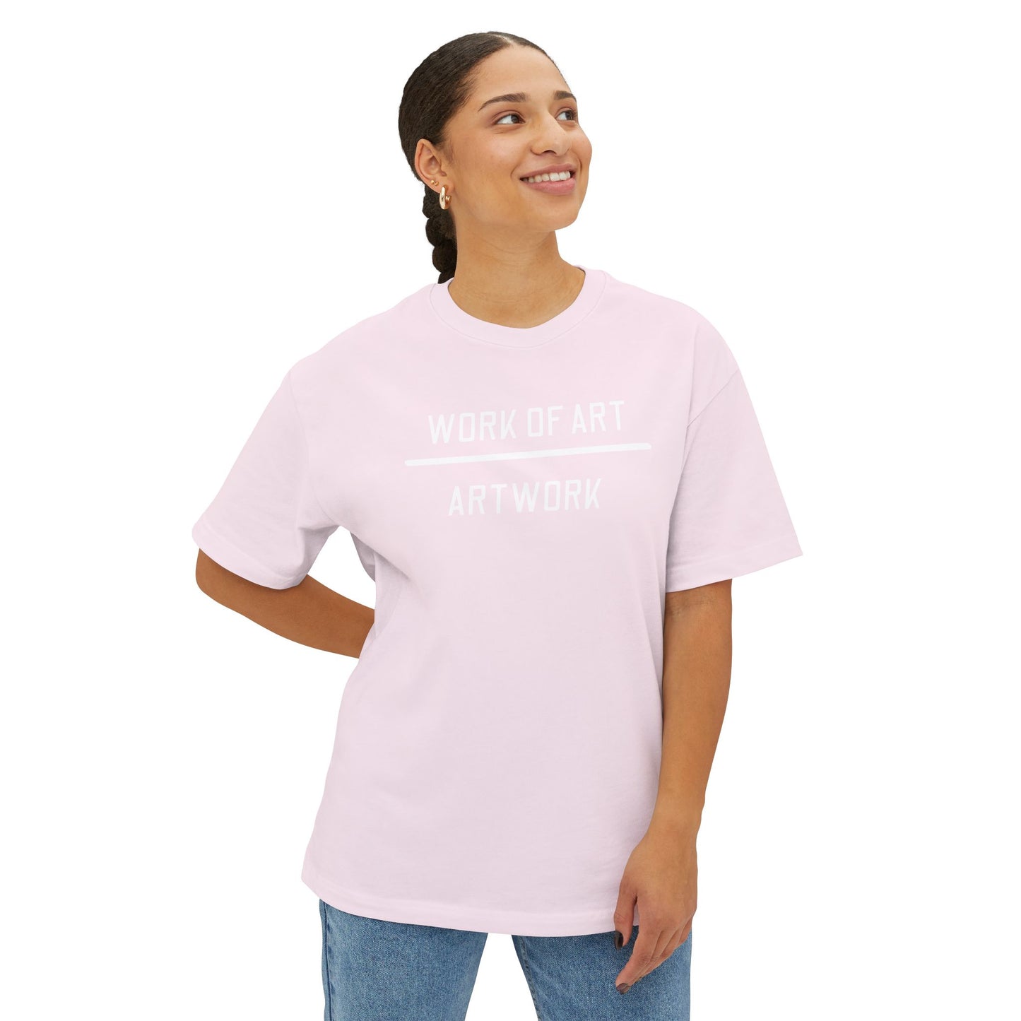 Work of Art Unisex Oversized Boxy Tee