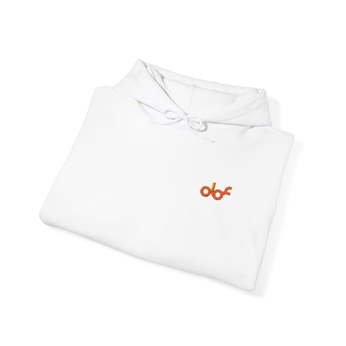 Embroidered Logo Hoodie Sweatshirt - Black/White/Sand