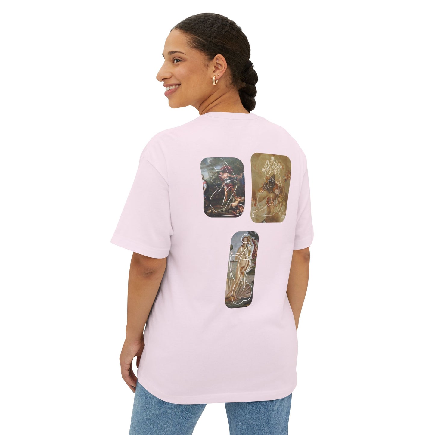Work of Art Unisex Oversized Boxy Tee