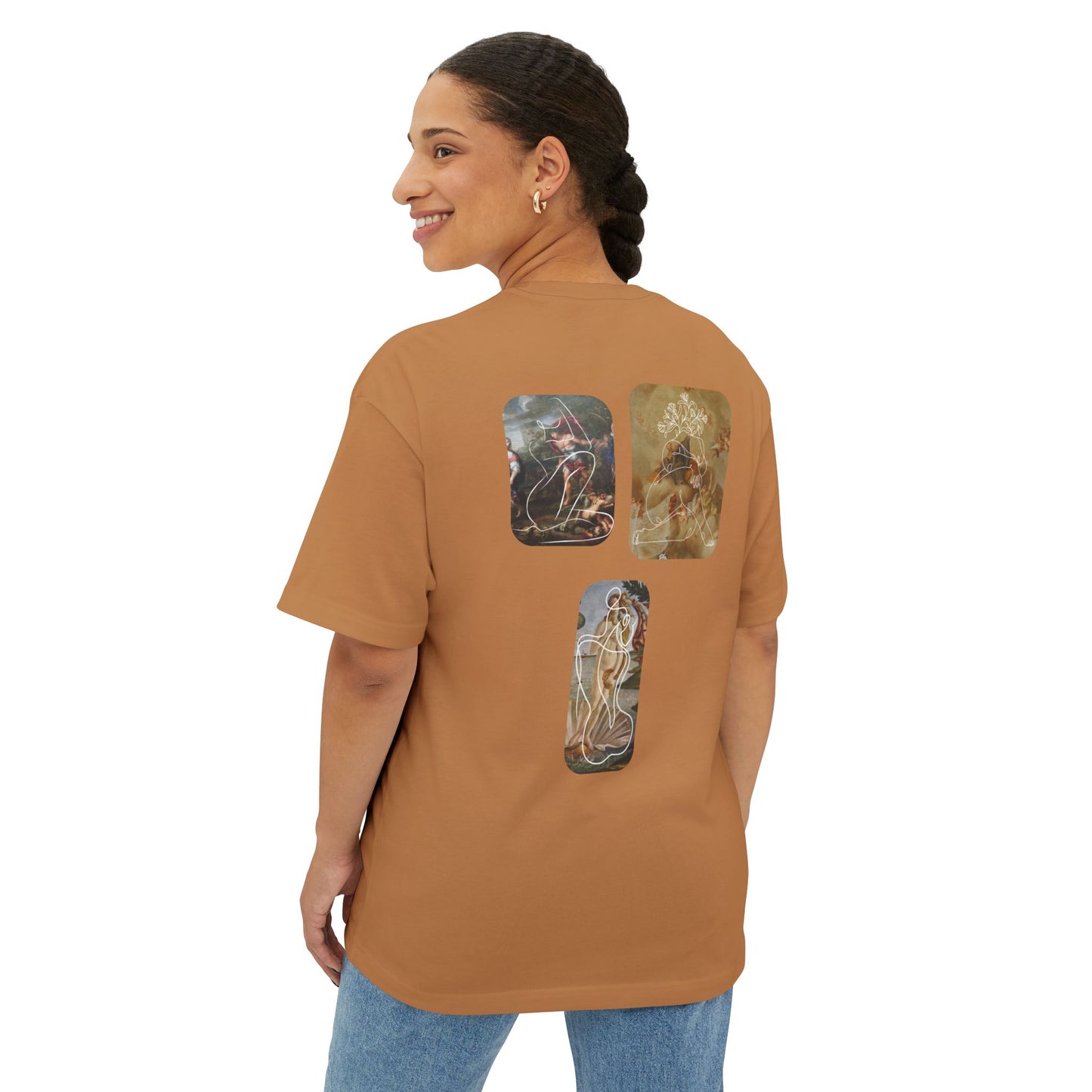Work of Art Unisex Oversized Boxy Tee