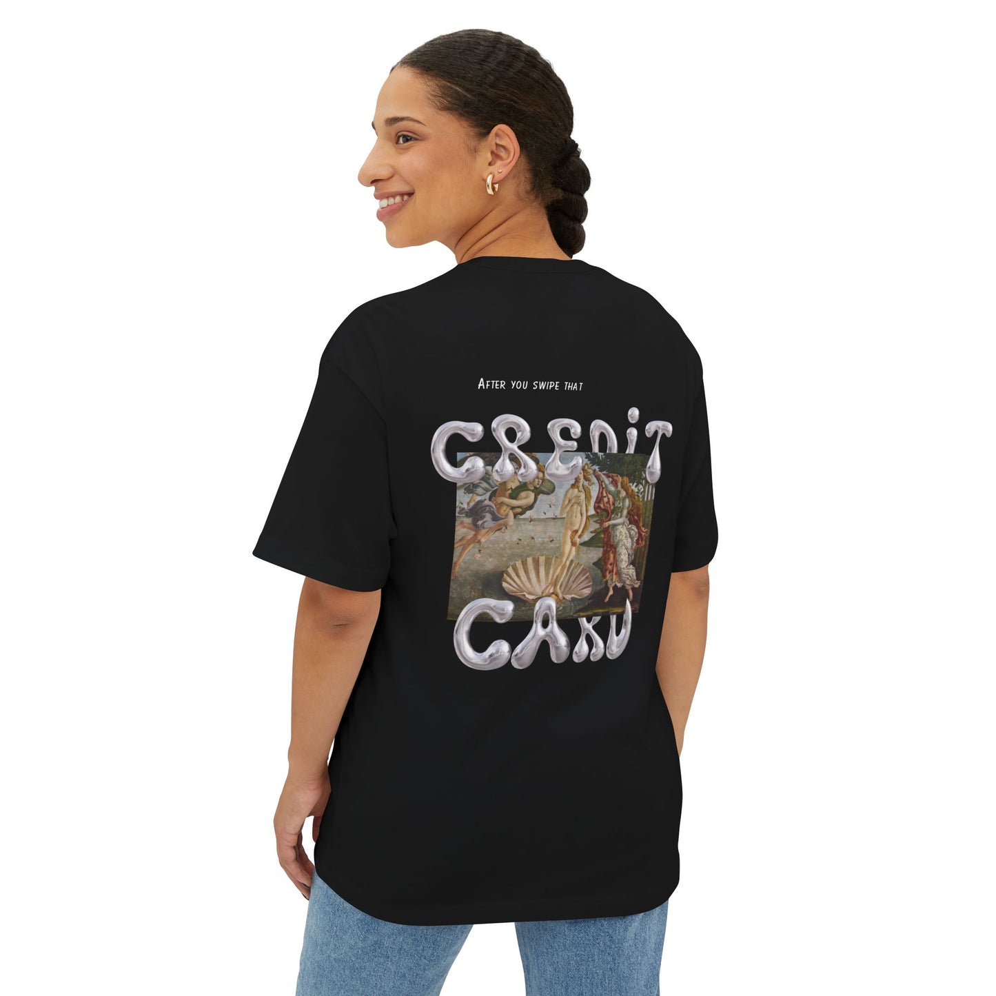 Swipe Unisex Oversized Boxy Tee