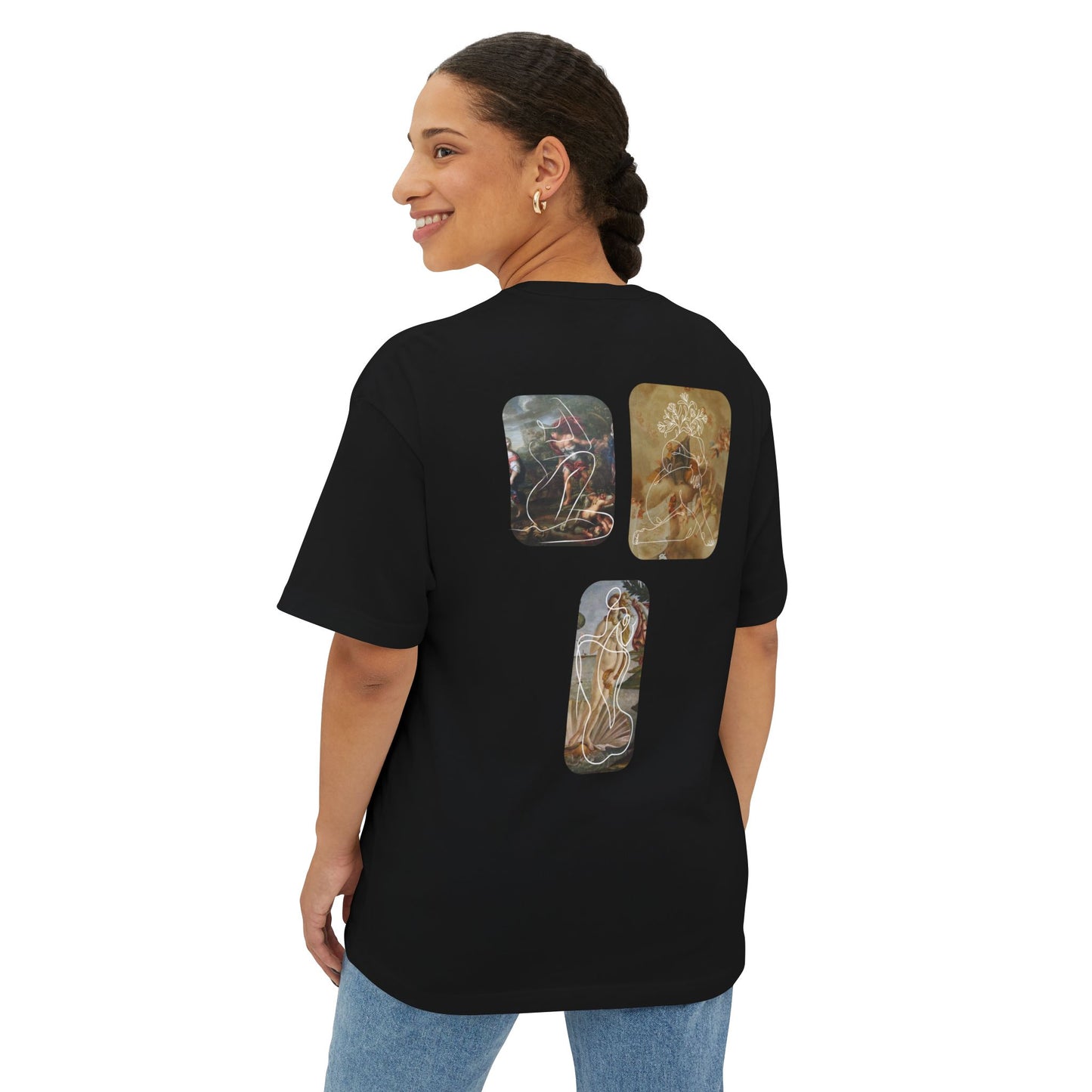Work of Art Unisex Oversized Boxy Tee